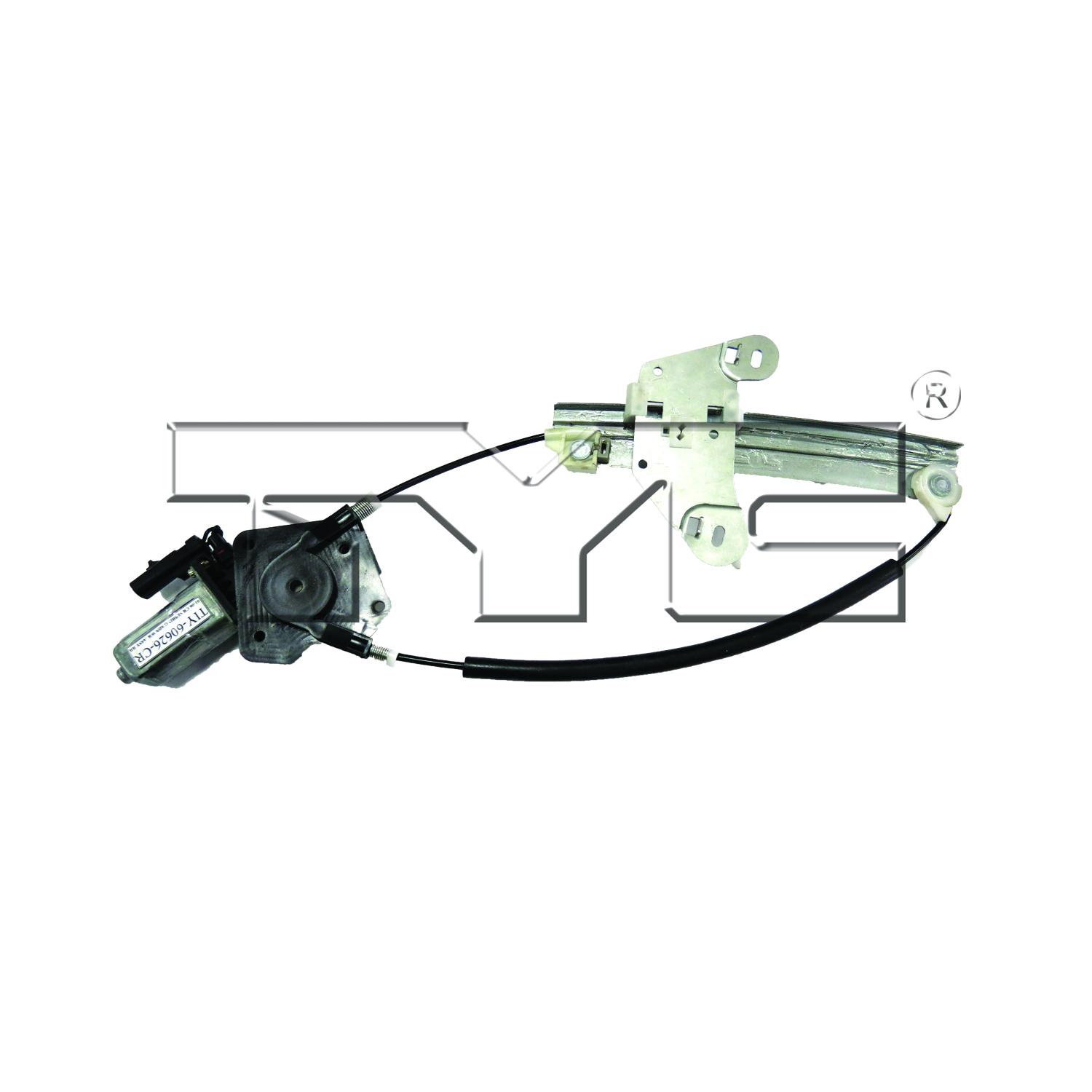 TYC 660515 - Power Window Motor and Regulator Assembly TYC 660515 Power Window Motor and Regulator Assembly product image 3 of 5