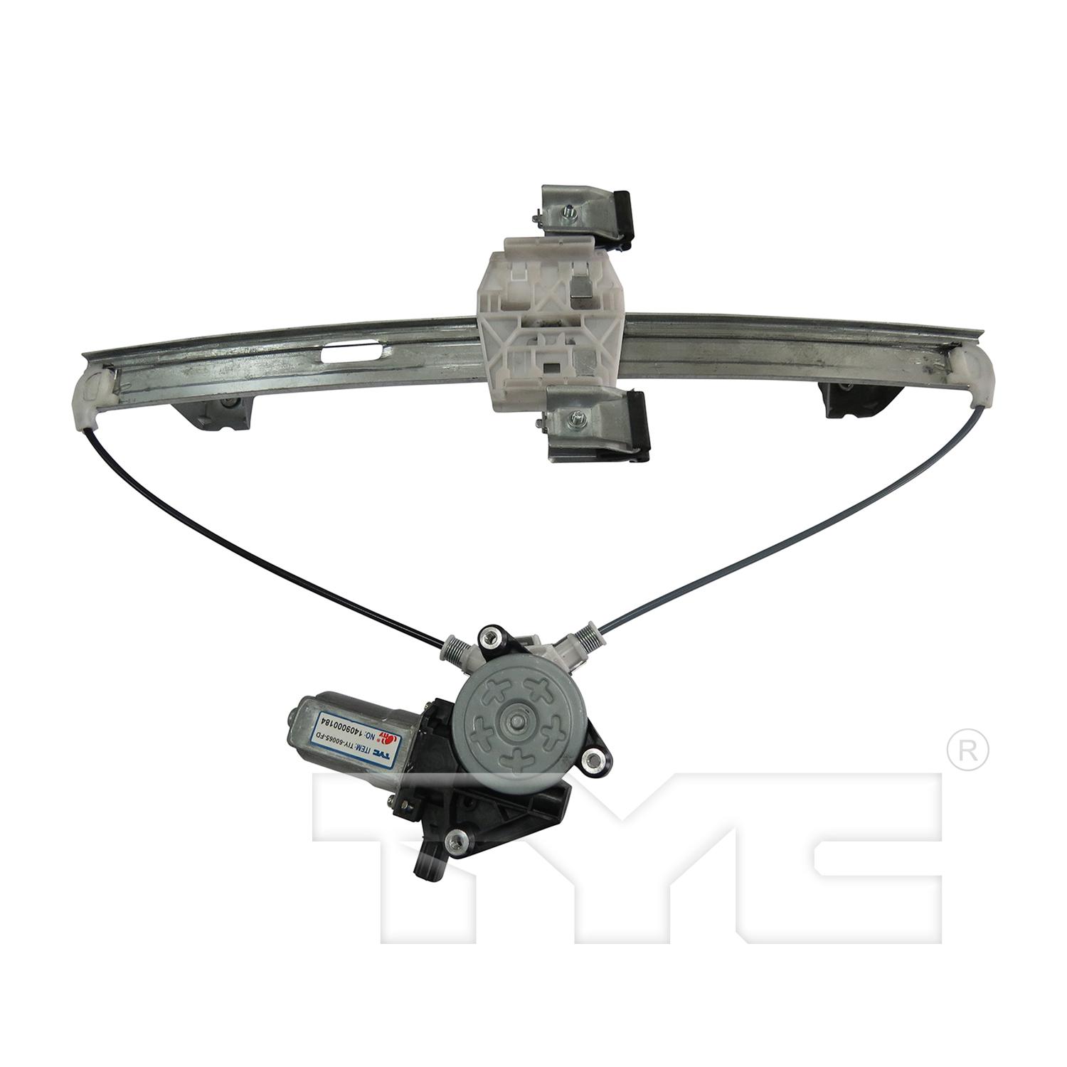TYC 660518 - Power Window Motor and Regulator Assembly TYC 660518 Power Window Motor and Regulator Assembly product image 3 of 5