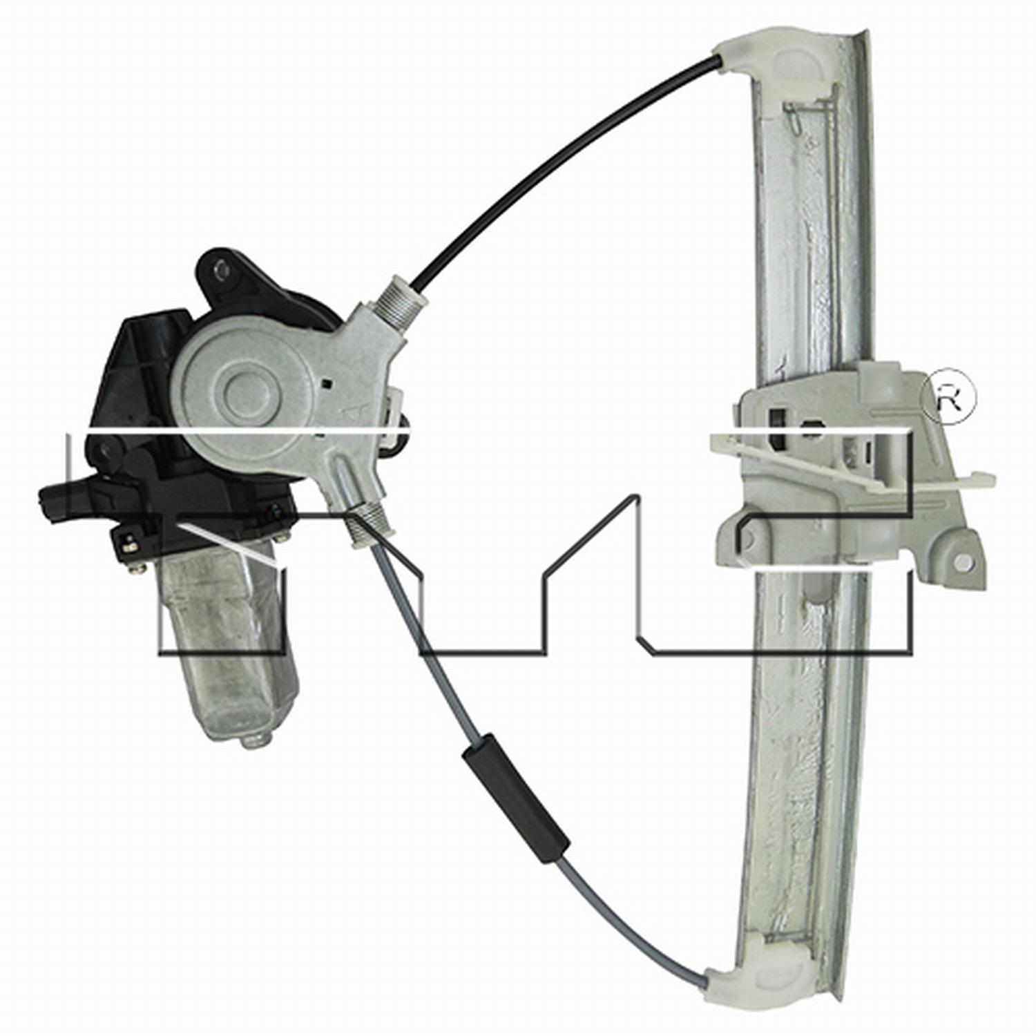 TYC 660531 - Power Window Motor and Regulator Assembly TYC 660531 Power Window Motor and Regulator Assembly product image 2 of 5