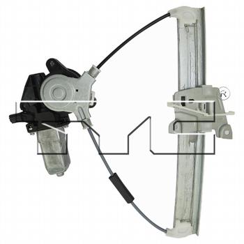 2006 Mercury Mariner Power Window Motor and Regulator Assembly Rear Right TYC 660531 image 4 of 4