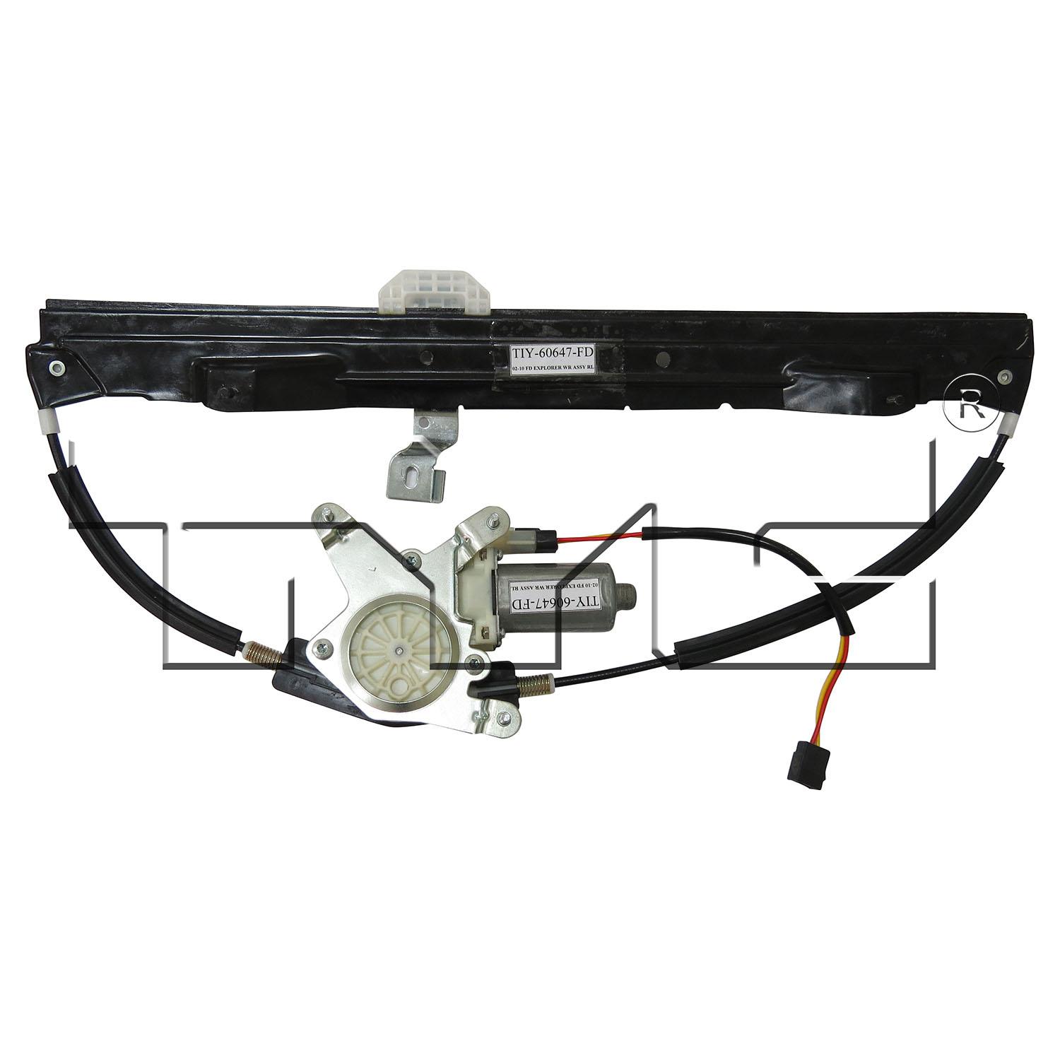 TYC 660536 - Power Window Motor and Regulator Assembly TYC 660536 Power Window Motor and Regulator Assembly product image 1 of 3
