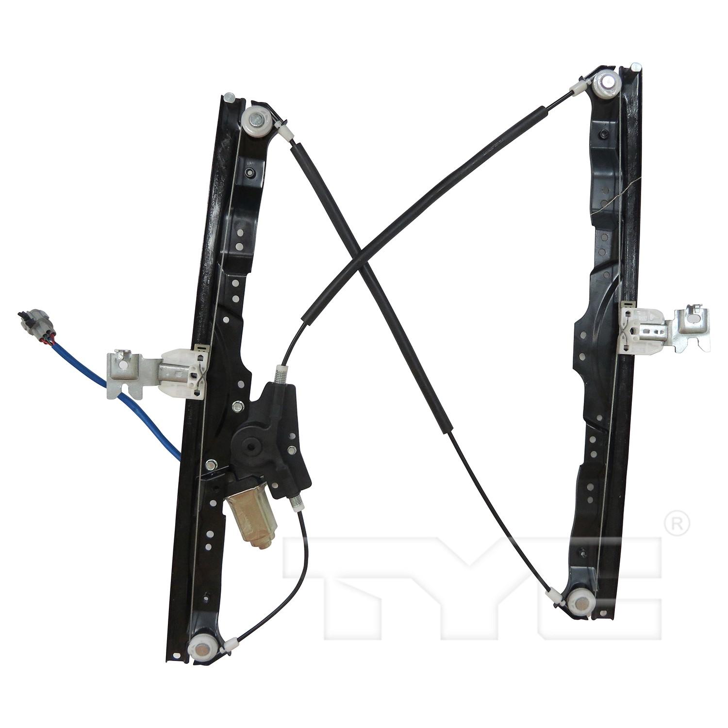 TYC 660538 - Power Window Motor and Regulator Assembly TYC 660538 Power Window Motor and Regulator Assembly product image 2 of 3