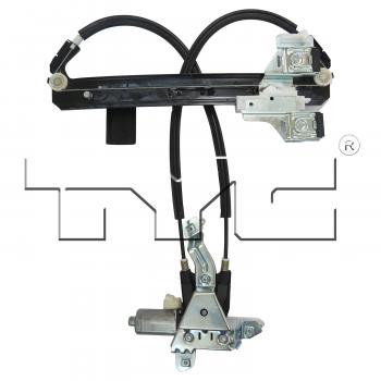 2006 Chevrolet Tahoe Power Window Motor and Regulator Assembly Rear Right TYC 660543 image 2 of 3