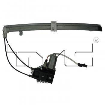 2005 Jeep Liberty Power Window Motor and Regulator Assembly Rear Left TYC 660546 image 1 of 3