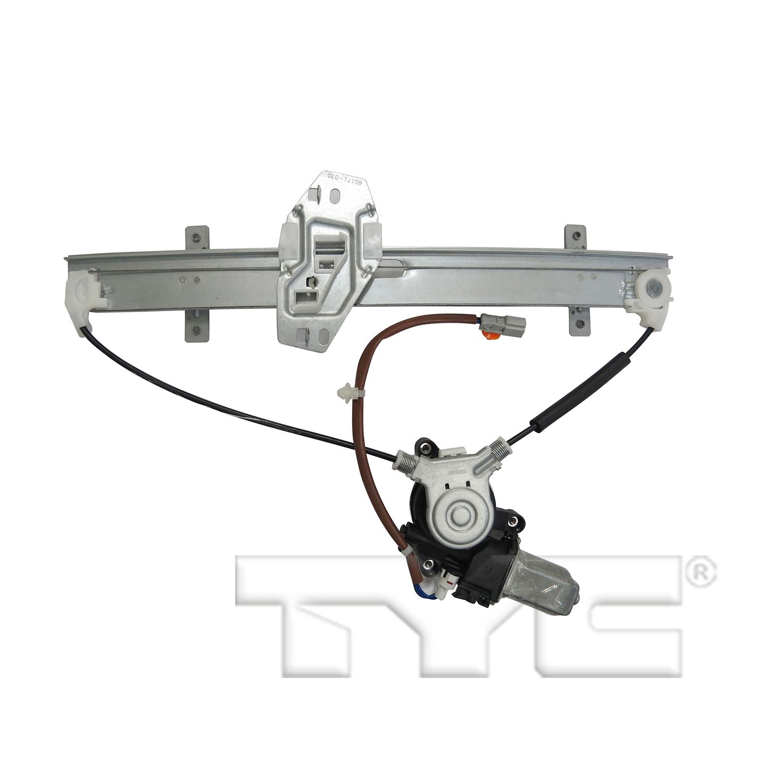 TYC 660555 Power Window Motor and Regulator Assembly product image 4 of 7
