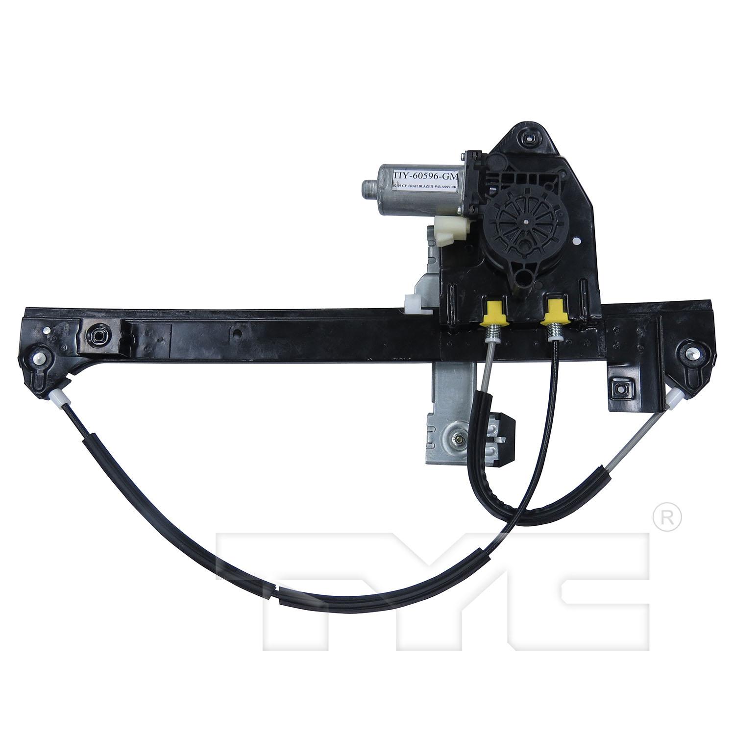 TYC 660563 Power Window Motor and Regulator Assembly product image 1 of 3