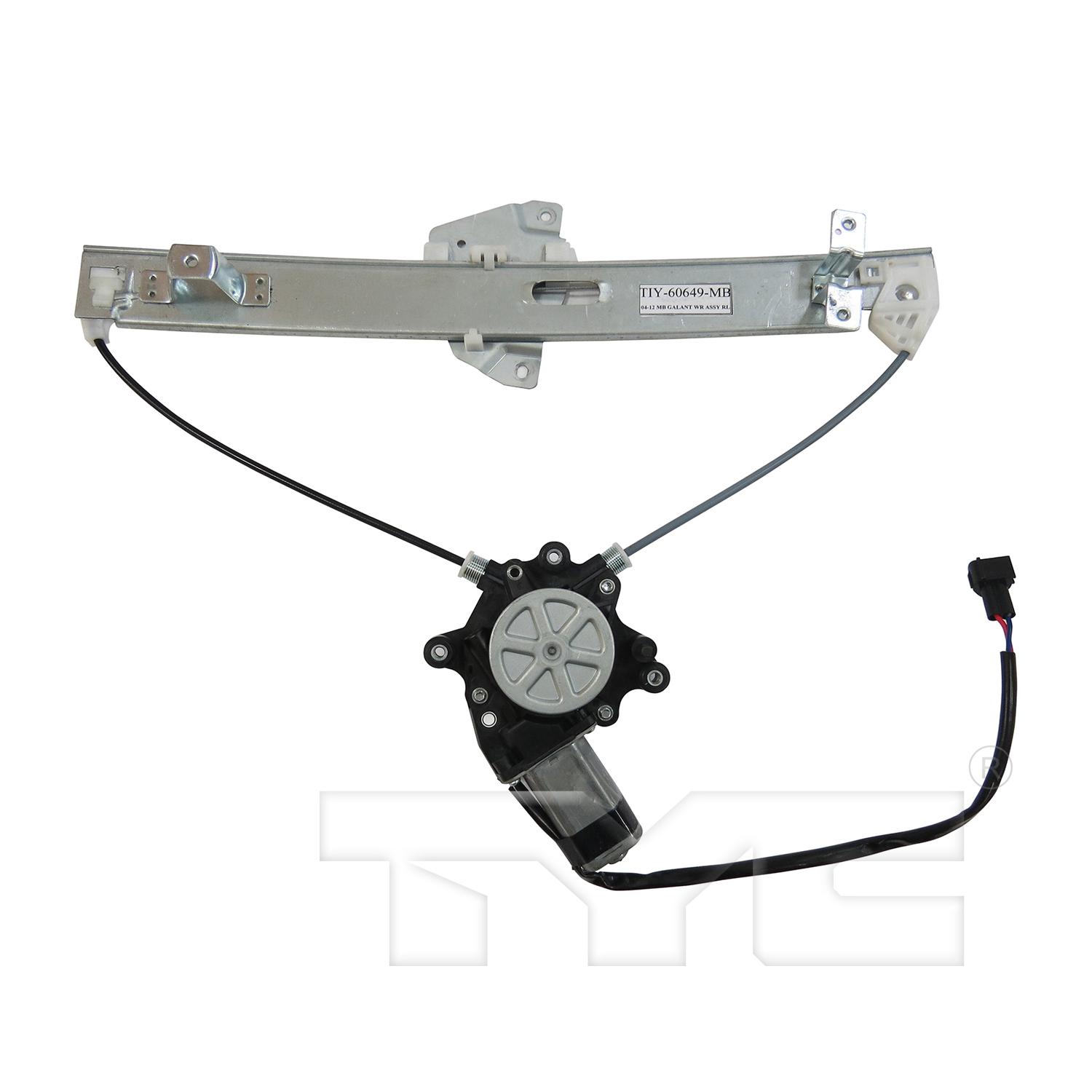 TYC 660568 - Power Window Motor and Regulator Assembly TYC 660568 Power Window Motor and Regulator Assembly product image 1 of 3