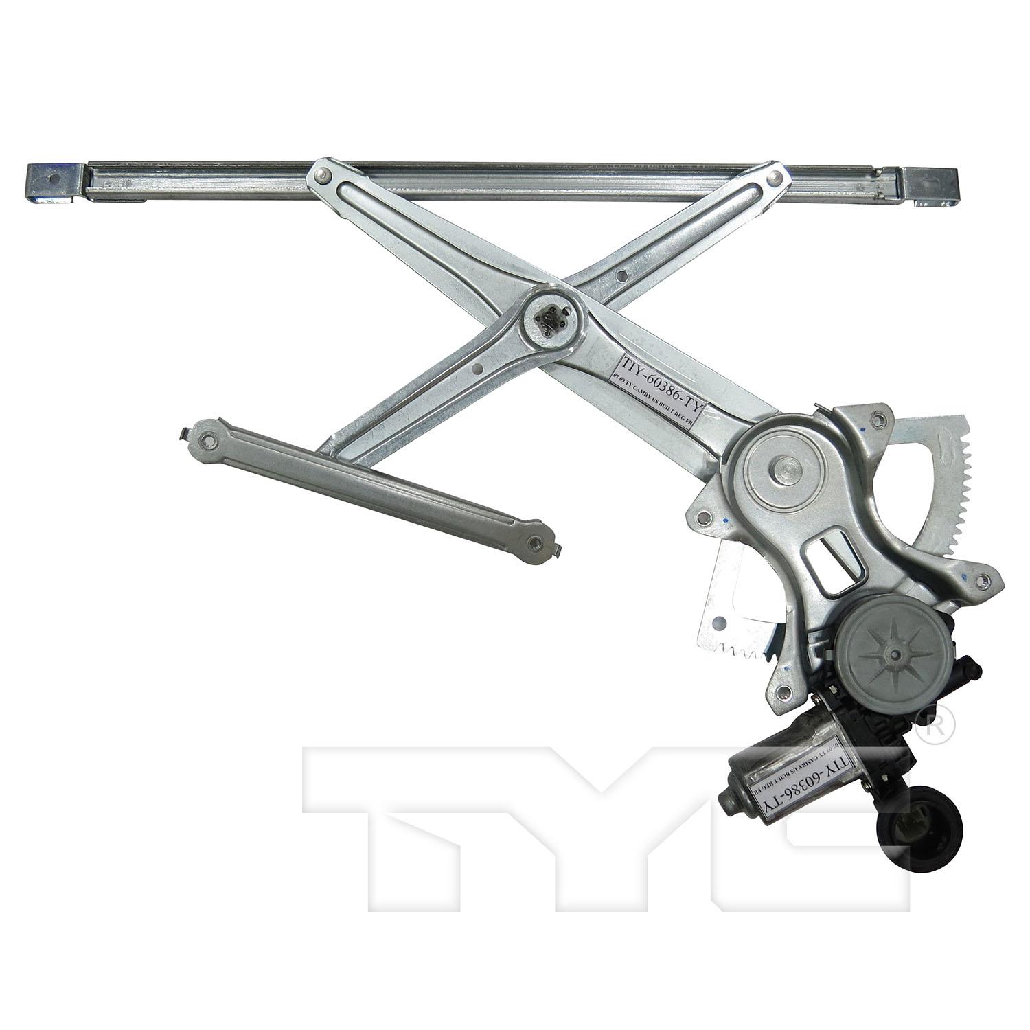 TYC 660569 Power Window Motor and Regulator Assembly product image 1 of 3