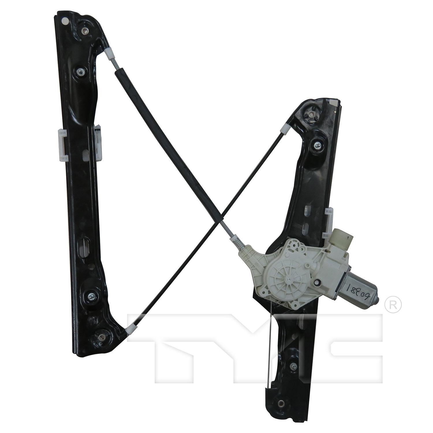 TYC 660598 Power Window Motor and Regulator Assembly product image 1 of 3