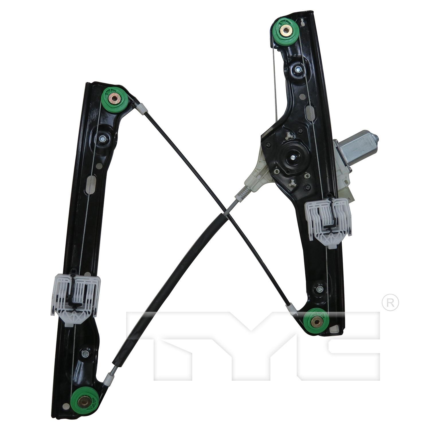 TYC 660598 Power Window Motor and Regulator Assembly product image 2 of 3