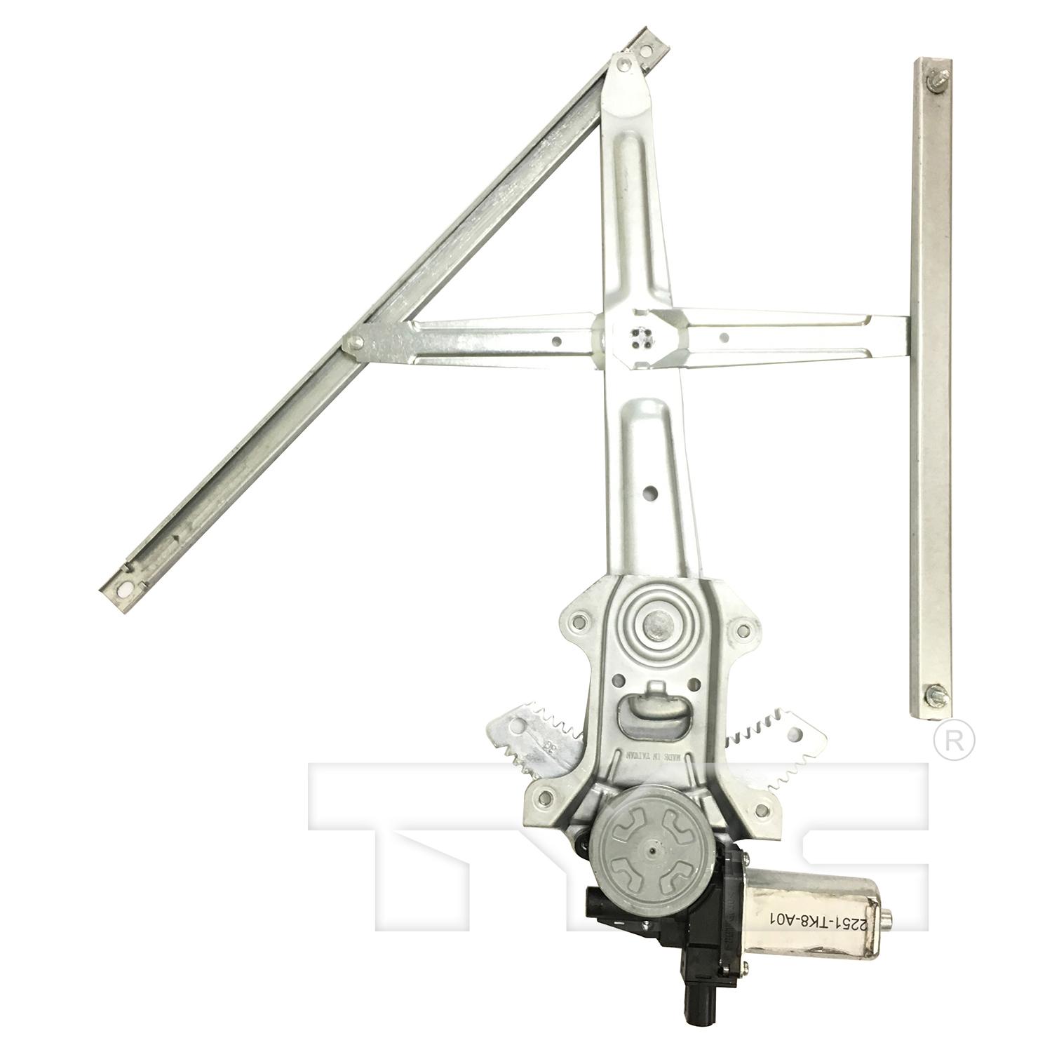 TYC 660604 - Power Window Motor and Regulator Assembly TYC 660604 Power Window Motor and Regulator Assembly product image 1 of 3