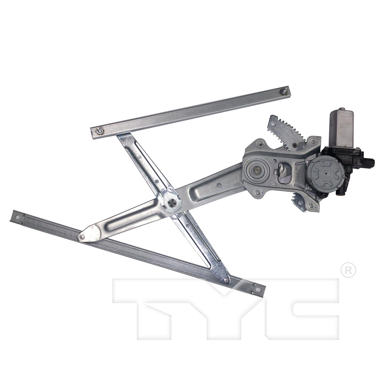 TYC 660604 - Power Window Motor and Regulator Assembly TYC 660604 Power Window Motor and Regulator Assembly product image 2 of 3