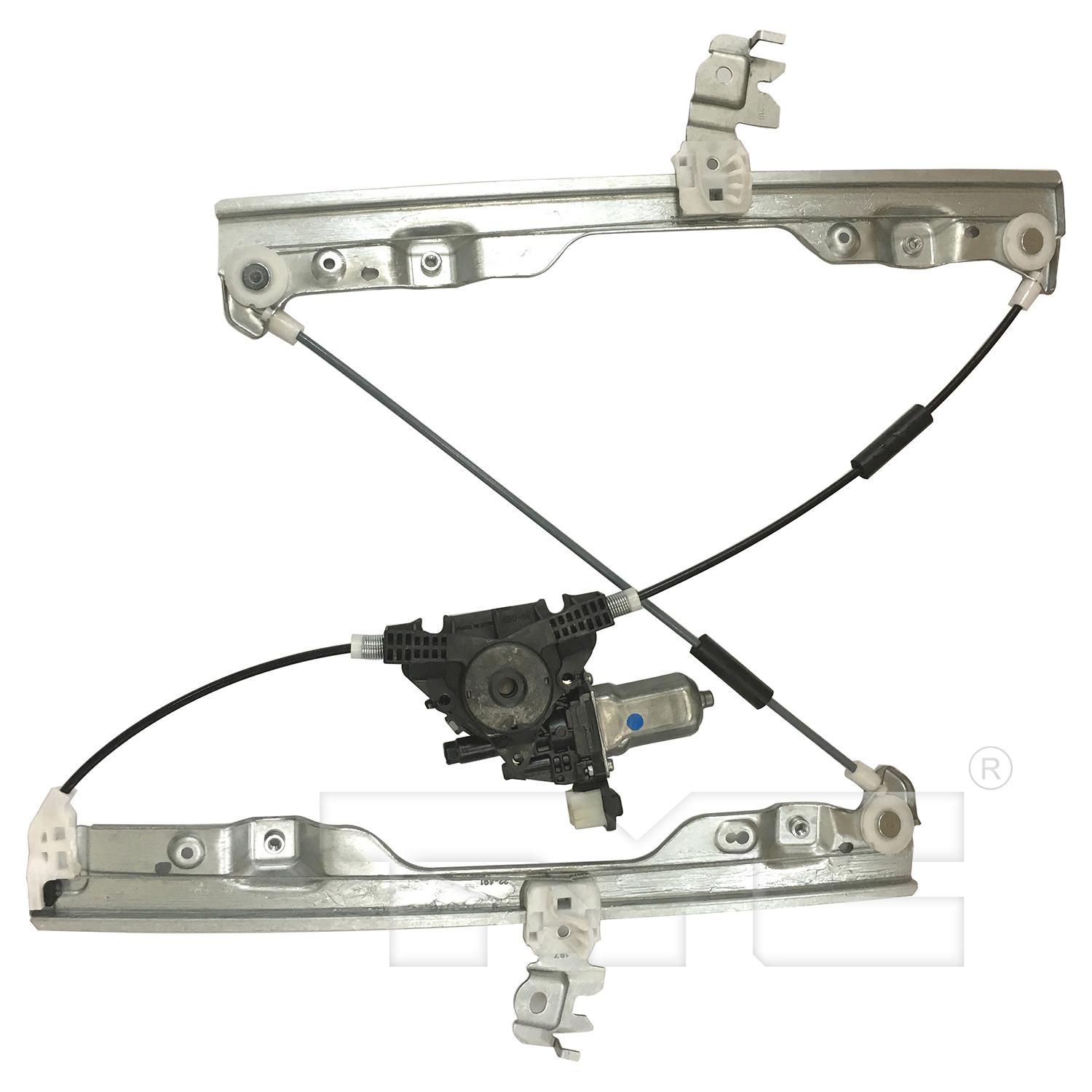TYC 660607 - Power Window Motor and Regulator Assembly TYC 660607 Power Window Motor and Regulator Assembly product image 2 of 3