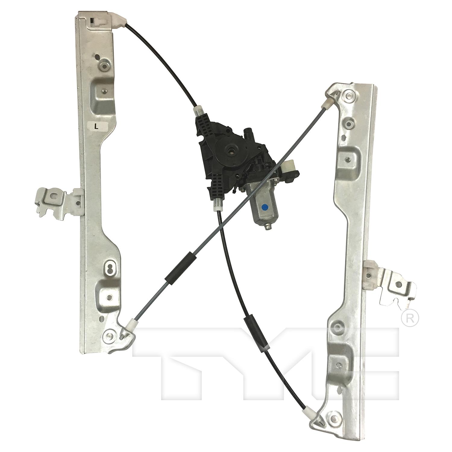 TYC 660608 - Power Window Motor and Regulator Assembly TYC 660608 Power Window Motor and Regulator Assembly product image 2 of 3