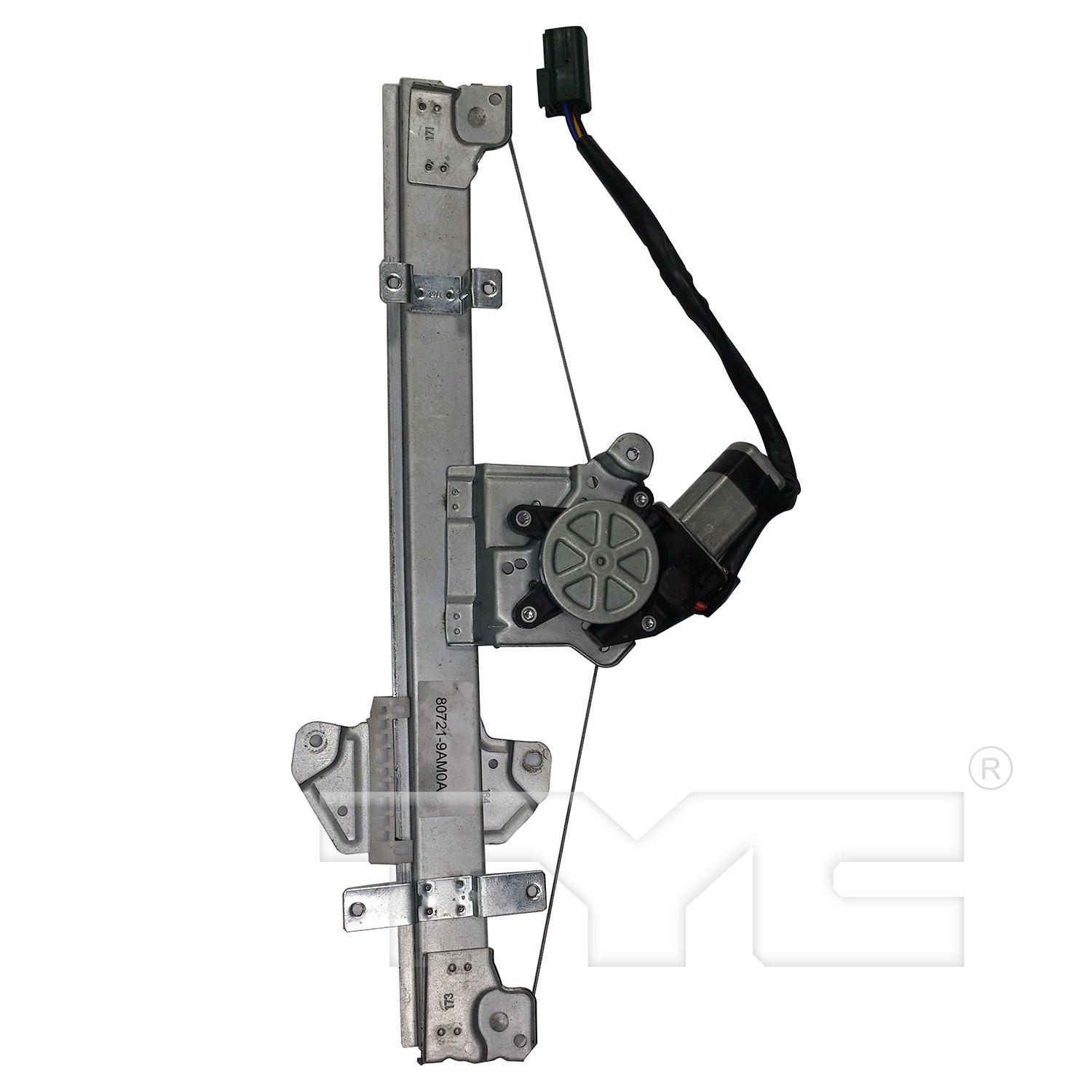 TYC 660610 - Power Window Motor and Regulator Assembly TYC 660610 Power Window Motor and Regulator Assembly product image 1 of 3