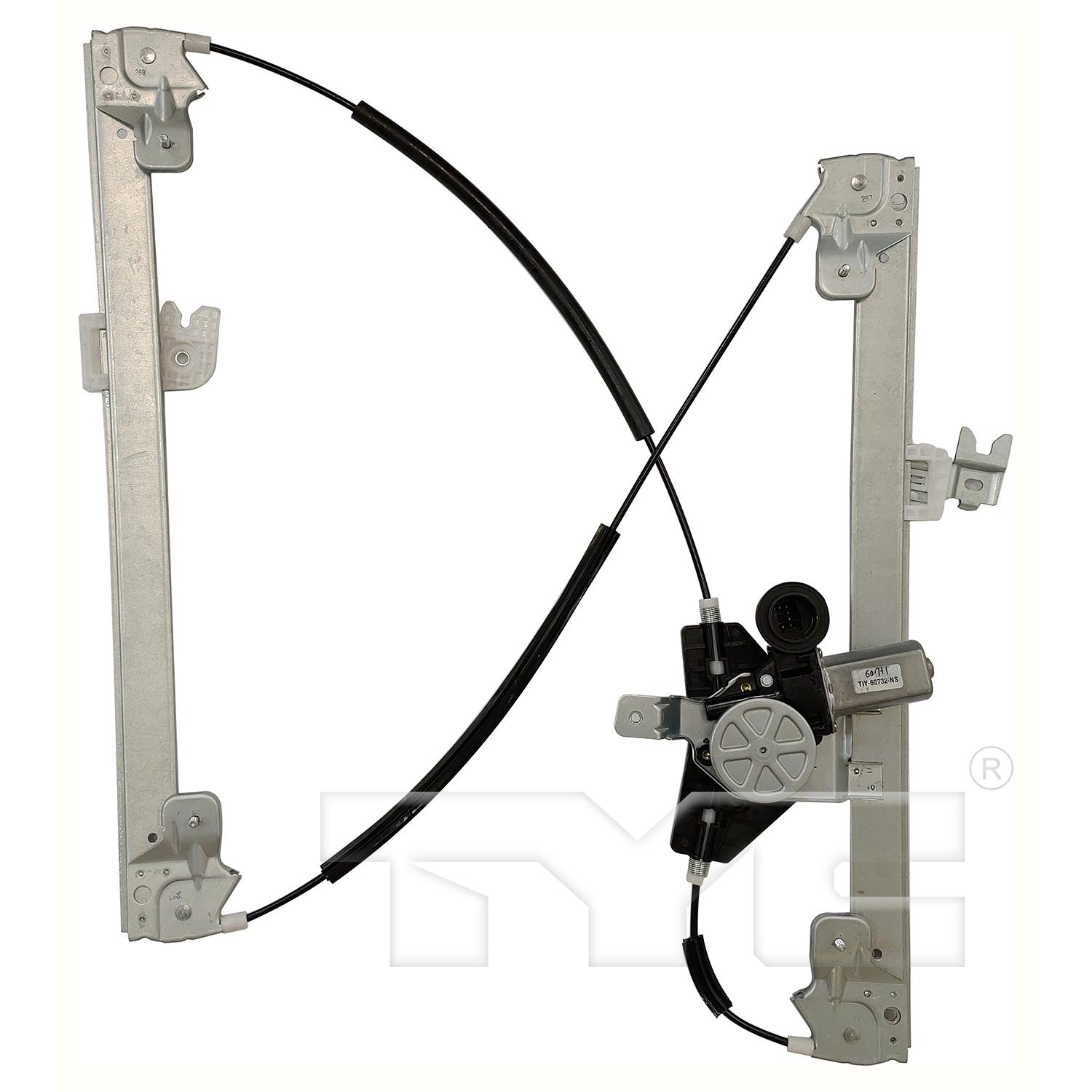 TYC 660618 - Power Window Motor and Regulator Assembly TYC 660618 Power Window Motor and Regulator Assembly product image 1 of 3