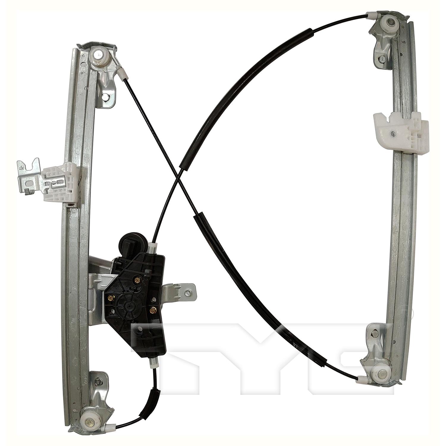 TYC 660618 - Power Window Motor and Regulator Assembly TYC 660618 Power Window Motor and Regulator Assembly product image 2 of 3