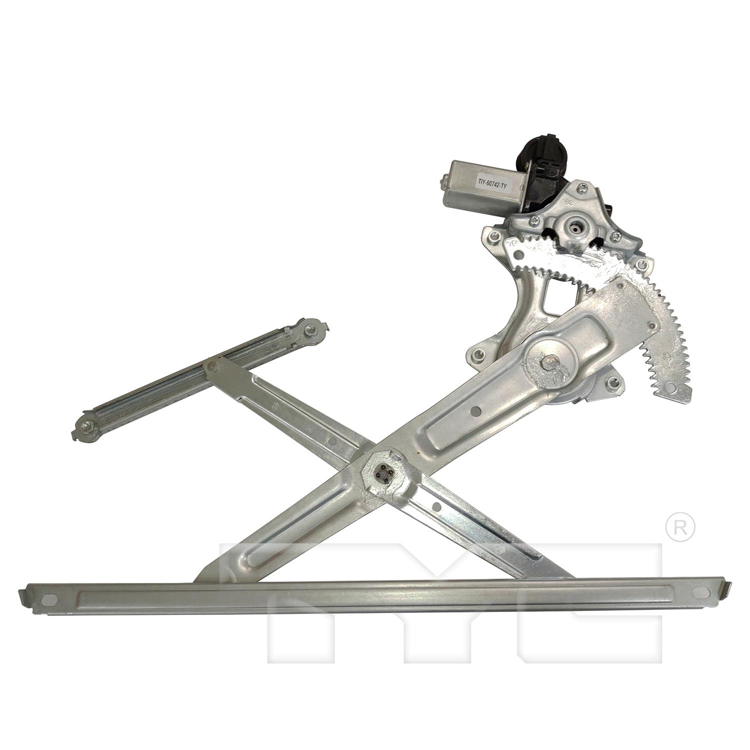 TYC 660631 - Power Window Motor and Regulator Assembly TYC 660631 Power Window Motor and Regulator Assembly product image 2 of 3