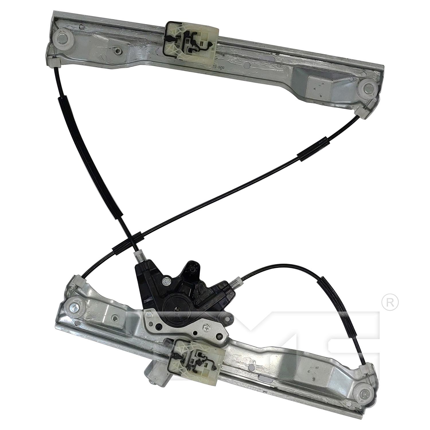TYC 660638 Power Window Motor and Regulator Assembly product image 2 of 3