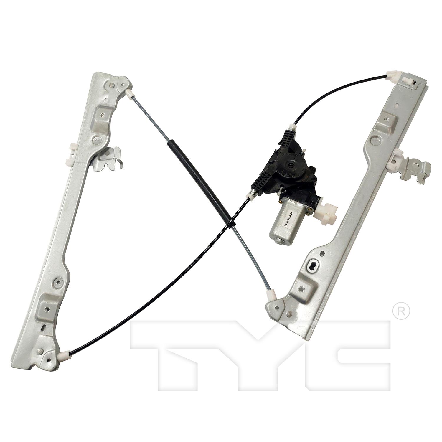 TYC 660655 - Power Window Motor and Regulator Assembly TYC 660655 Power Window Motor and Regulator Assembly product image 2 of 3