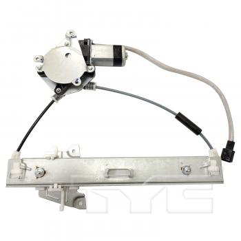 2010 Mercury Mariner Power Window Motor and Regulator Assembly Rear Right TYC 660671 image 2 of 3
