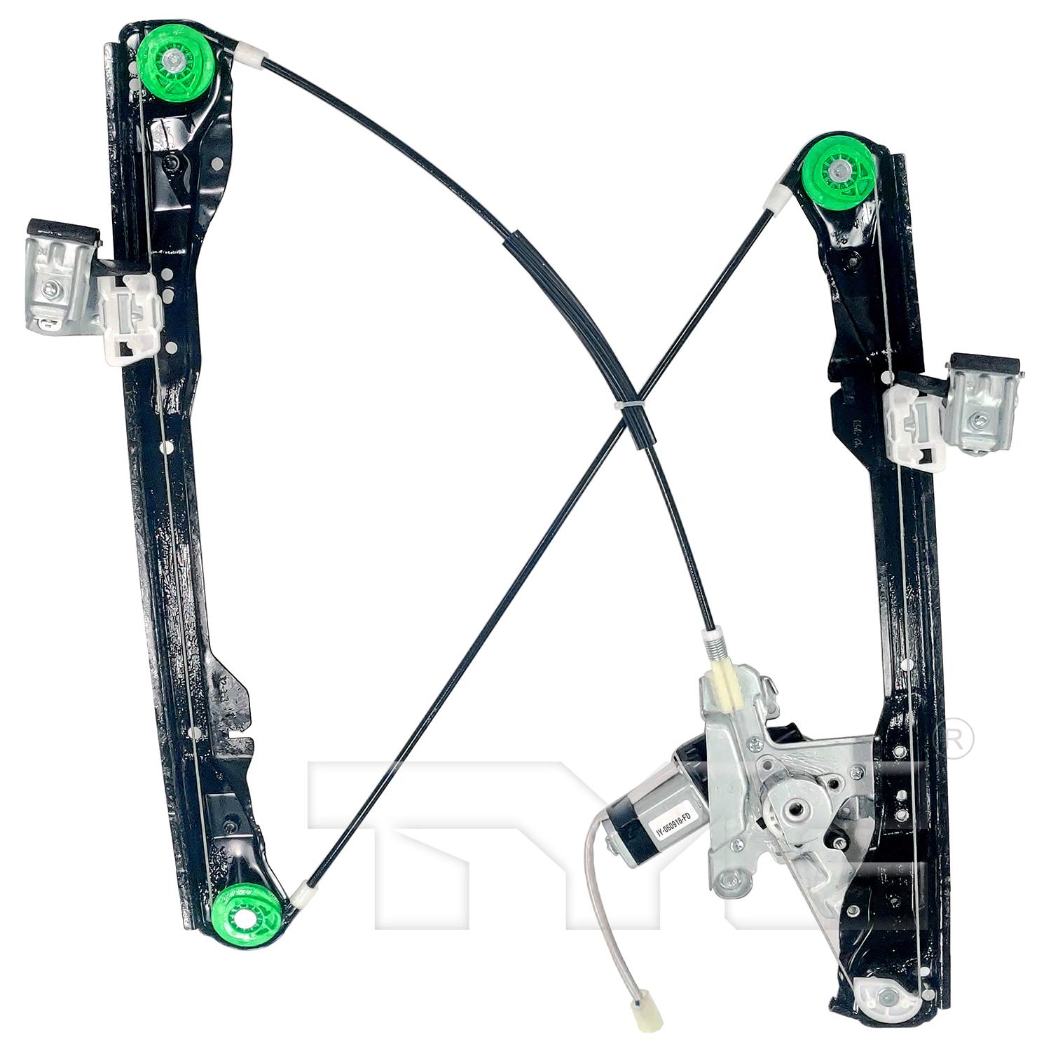 TYC 660679 - Power Window Motor and Regulator Assembly TYC 660679 Power Window Motor and Regulator Assembly product image 1 of 3