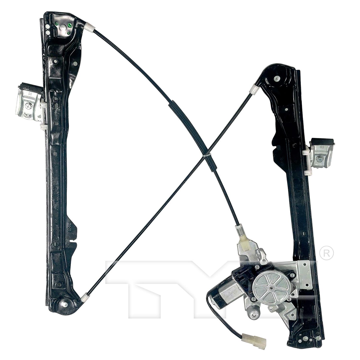 TYC 660680 - Power Window Motor and Regulator Assembly TYC 660680 Power Window Motor and Regulator Assembly product image 2 of 3