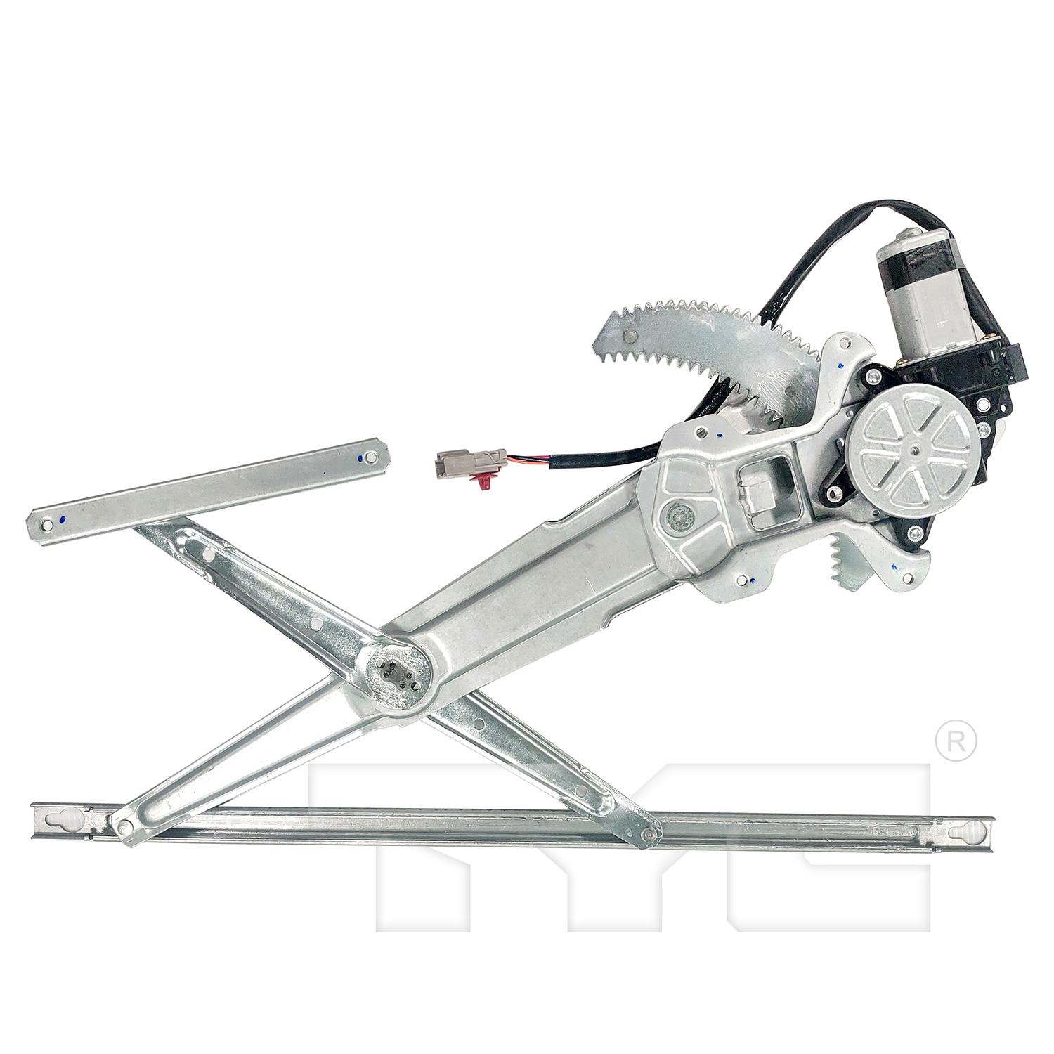 TYC 660690 - Power Window Motor and Regulator Assembly TYC 660690 Power Window Motor and Regulator Assembly product image 2 of 3