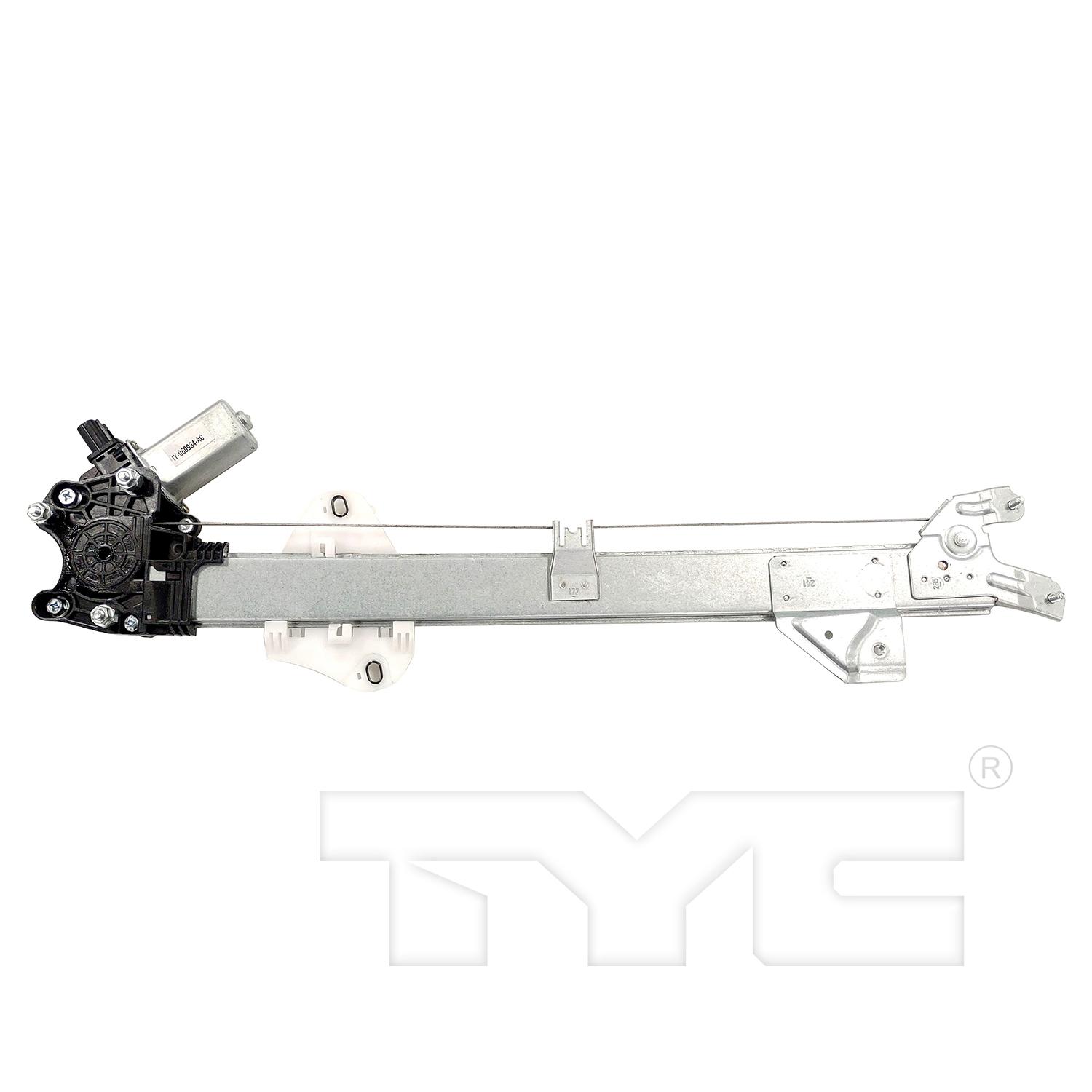 TYC 660691 - Power Window Motor and Regulator Assembly TYC 660691 Power Window Motor and Regulator Assembly product image 2 of 3