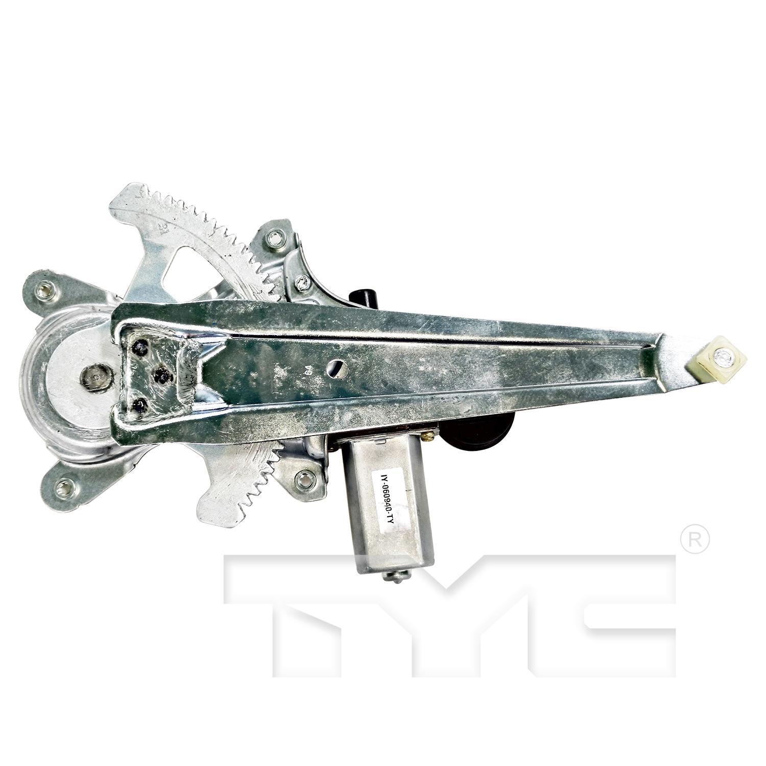 TYC 660705 - Power Window Motor and Regulator Assembly TYC 660705 Power Window Motor and Regulator Assembly product image 2 of 3