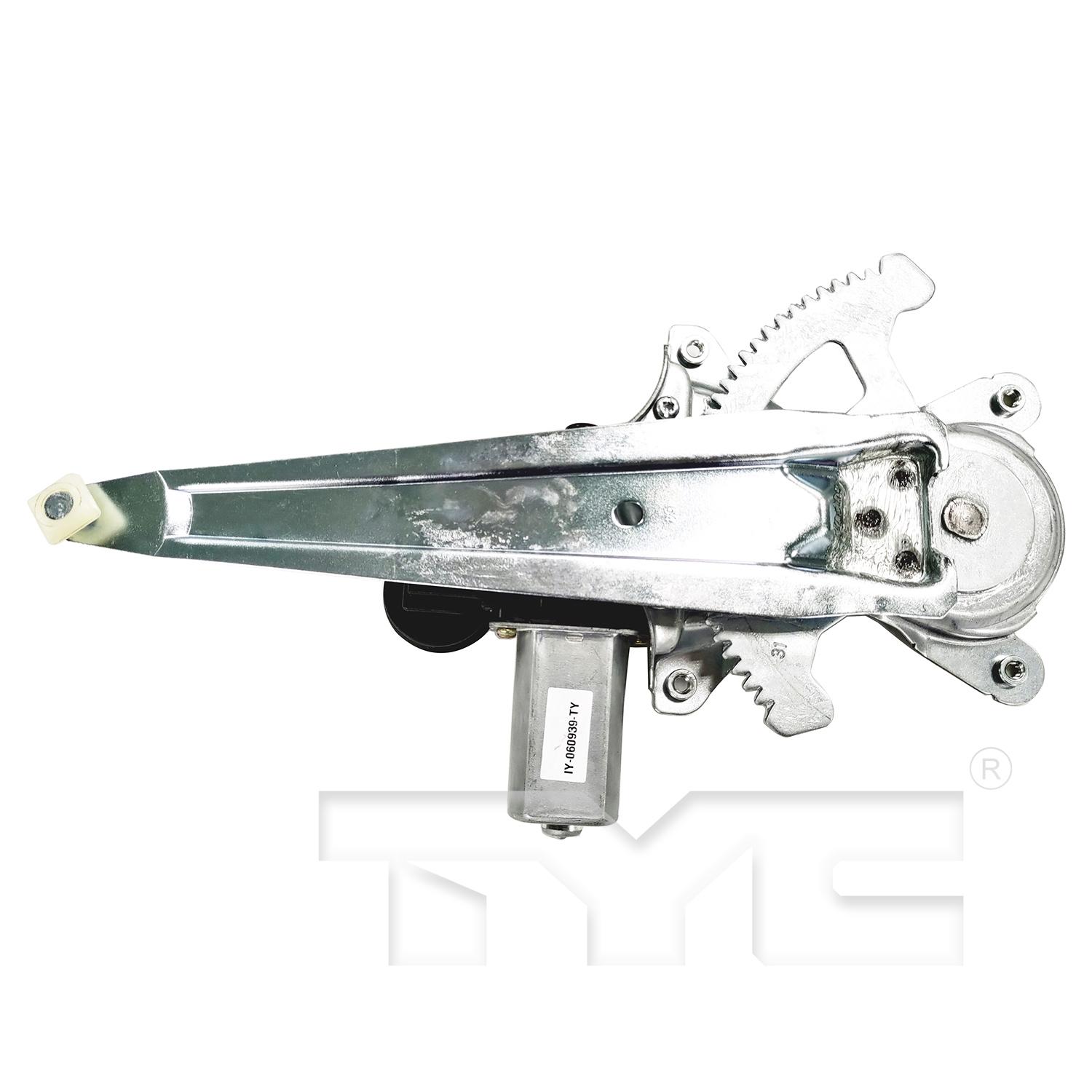 TYC 660706 - Power Window Motor and Regulator Assembly TYC 660706 Power Window Motor and Regulator Assembly product image 2 of 3