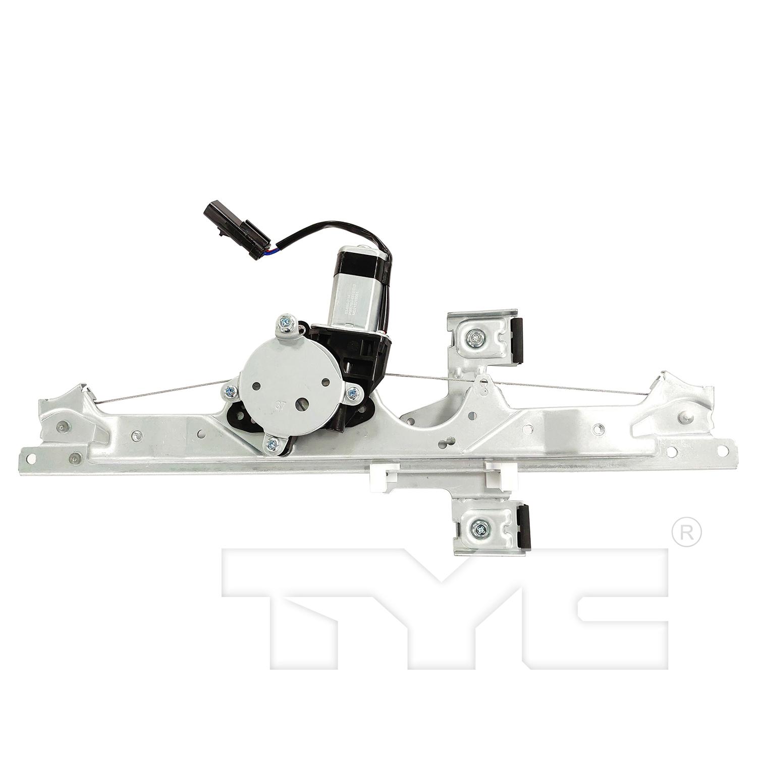 TYC 660715 - Power Window Motor and Regulator Assembly TYC 660715 Power Window Motor and Regulator Assembly product image 2 of 3