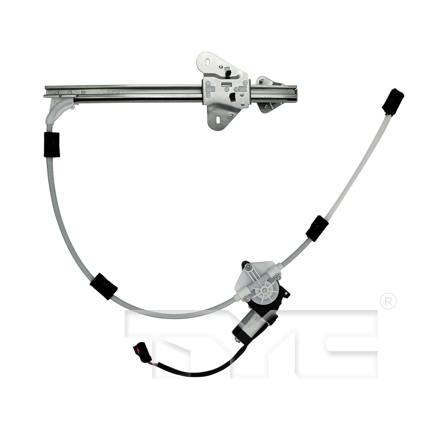 TYC 660732 - Power Window Motor and Regulator Assembly TYC 660732 Power Window Motor and Regulator Assembly product image 2 of 3