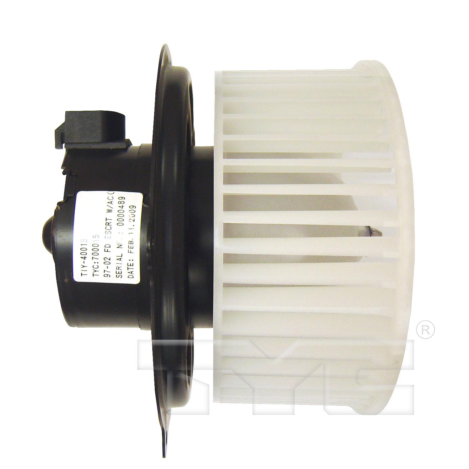TYC 700015 HVAC Blower Motor product image 4 of 5