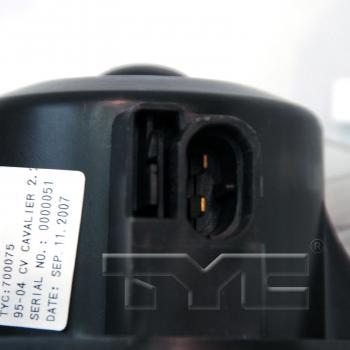 2000 Pontiac Firebird HVAC Blower Motor Front TYC 700075 image 3 of 4