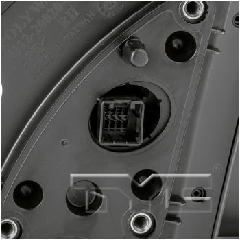 2014 Hyundai Accent Door Mirror Right TYC 7700831 image 3 of 4