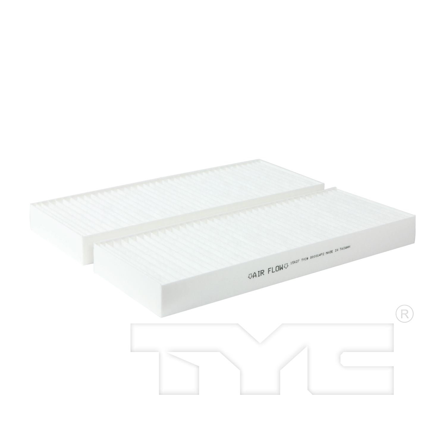 TYC 800014P2 - Cabin Air Filter TYC 800014P2 Cabin Air Filter product image 2 of 2