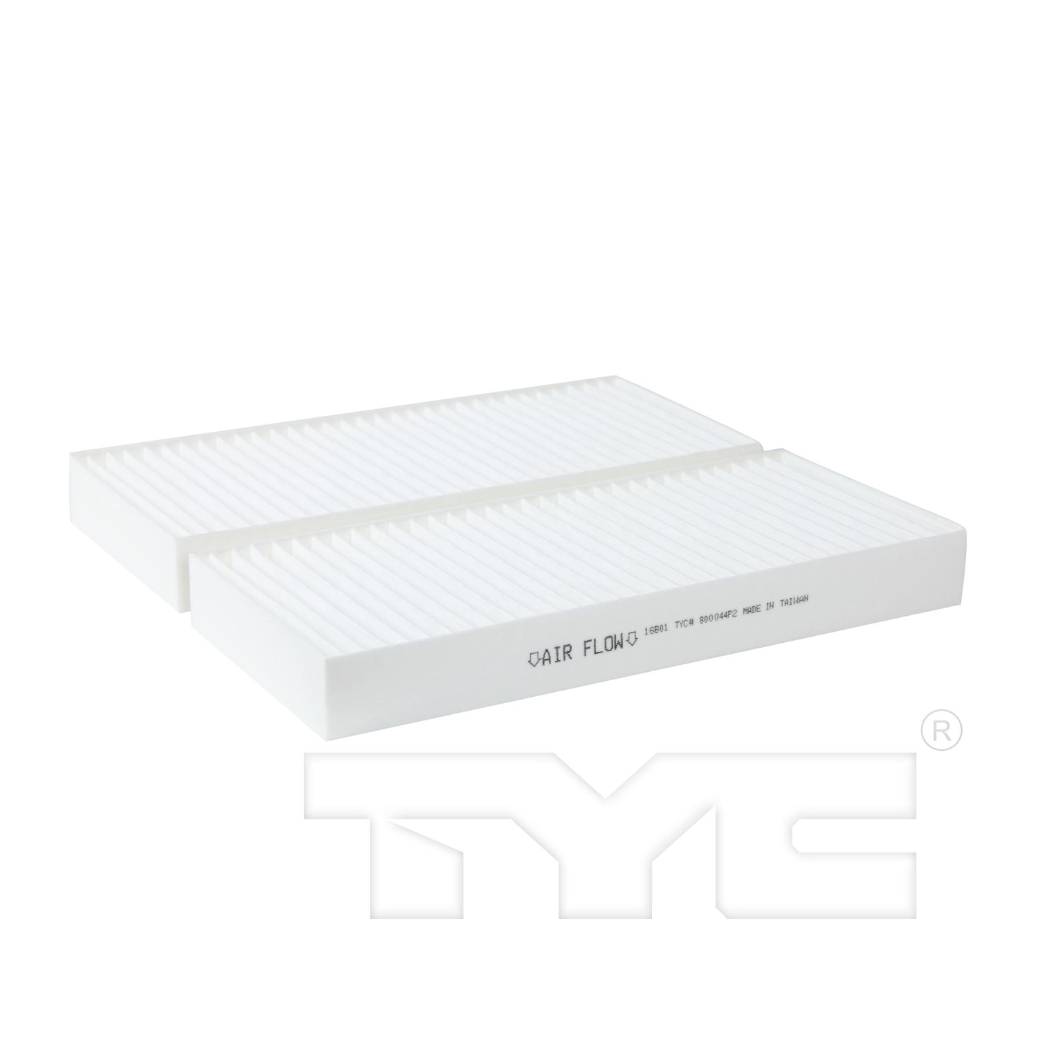 TYC 800044P2 - Cabin Air Filter TYC 800044P2 Cabin Air Filter product image 2 of 2