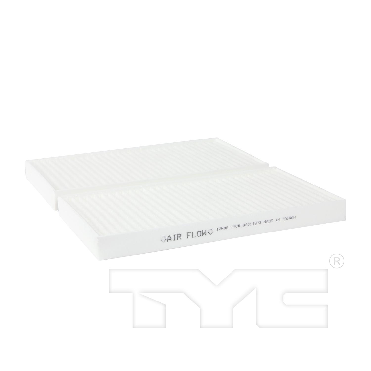 TYC 800118P2 Cabin Air Filter product image 2 of 2