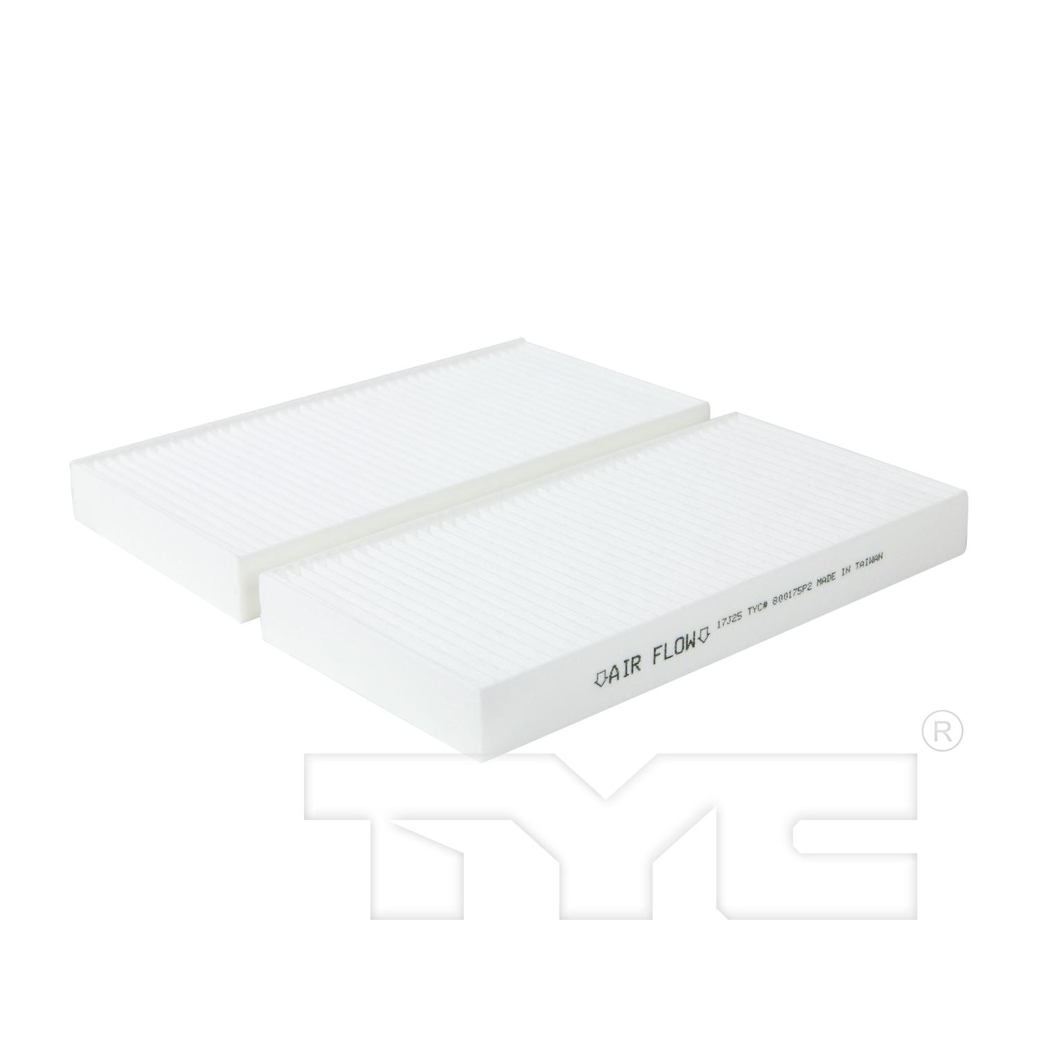 TYC 800175P2 - Cabin Air Filter TYC 800175P2 Cabin Air Filter product image 2 of 2