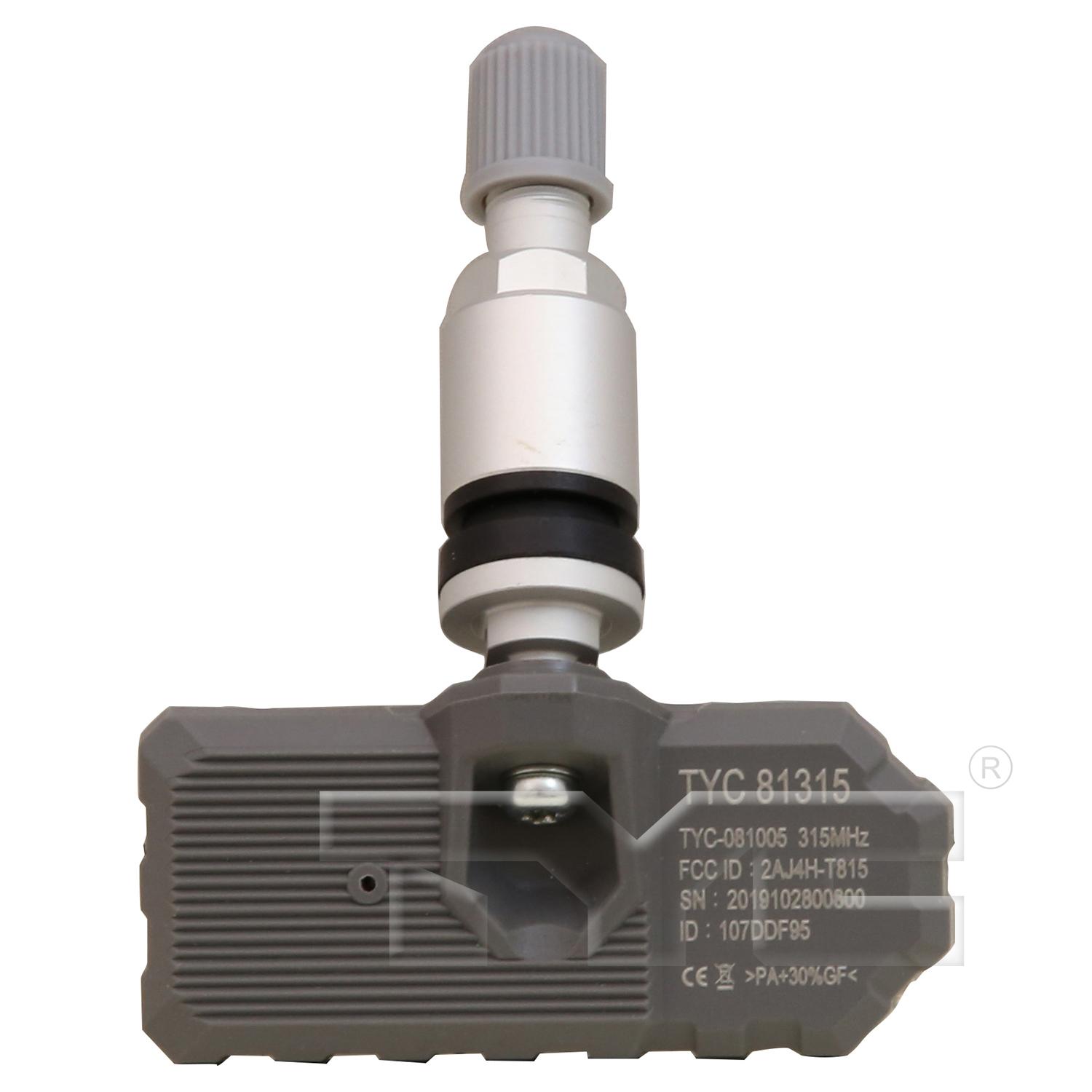 TYC 81315 - Tire Pressure Monitoring System Programmable Sensor TYC 81315 Tire Pressure Monitoring System Programmable Sensor product image 7 of 10