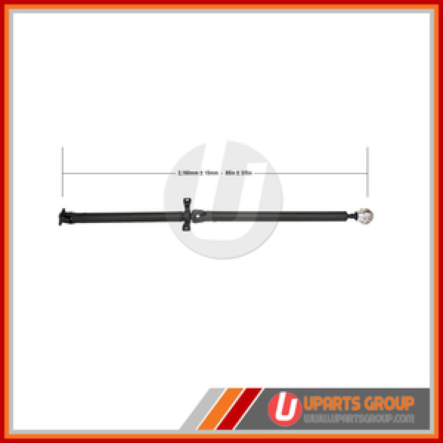 Uparts Group DSEQ08 Drive Shaft Assembly product image 3 of 4