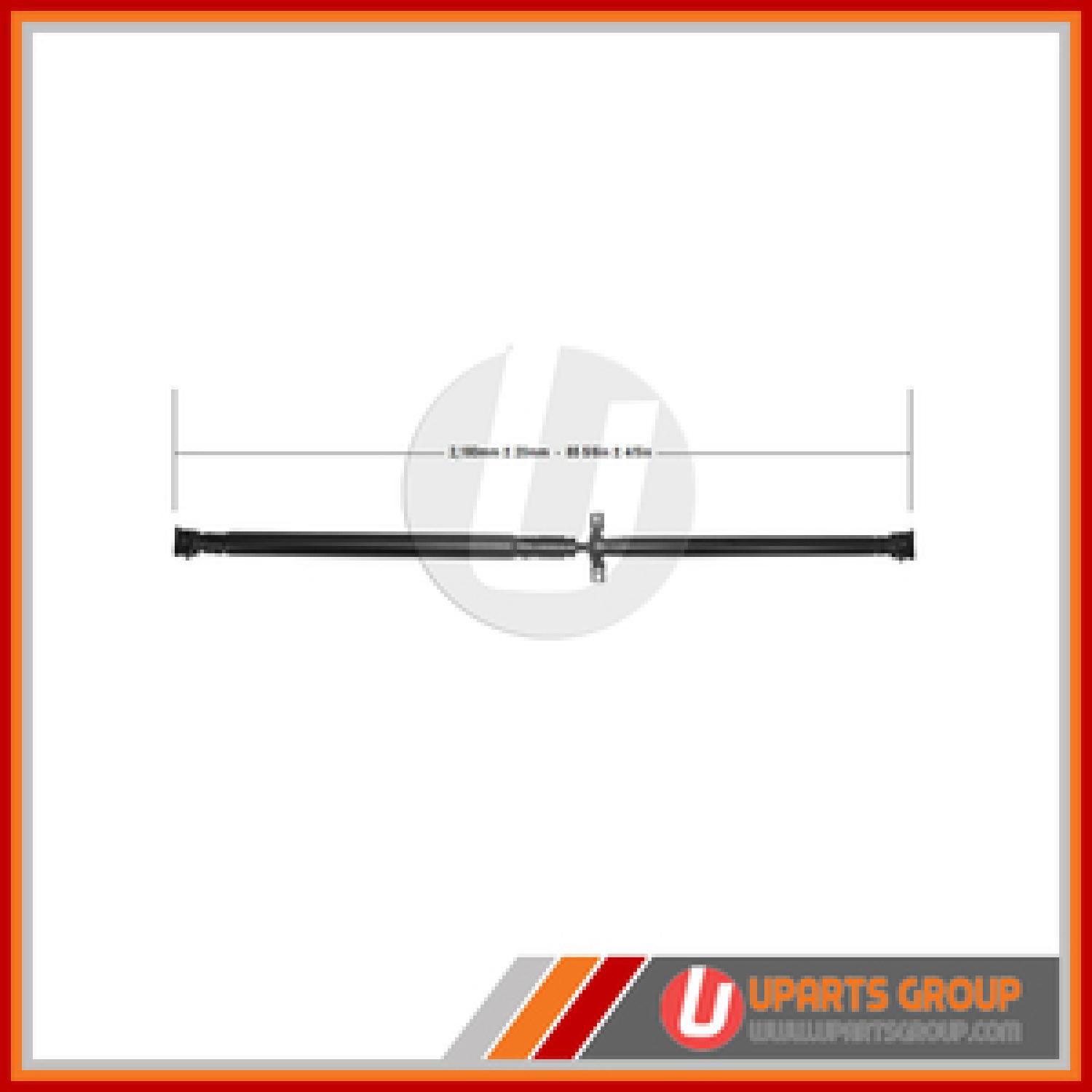 Uparts Group DSMD10 - Drive Shaft Assembly Uparts Group DSMD10 Drive Shaft Assembly product image 1 of 4