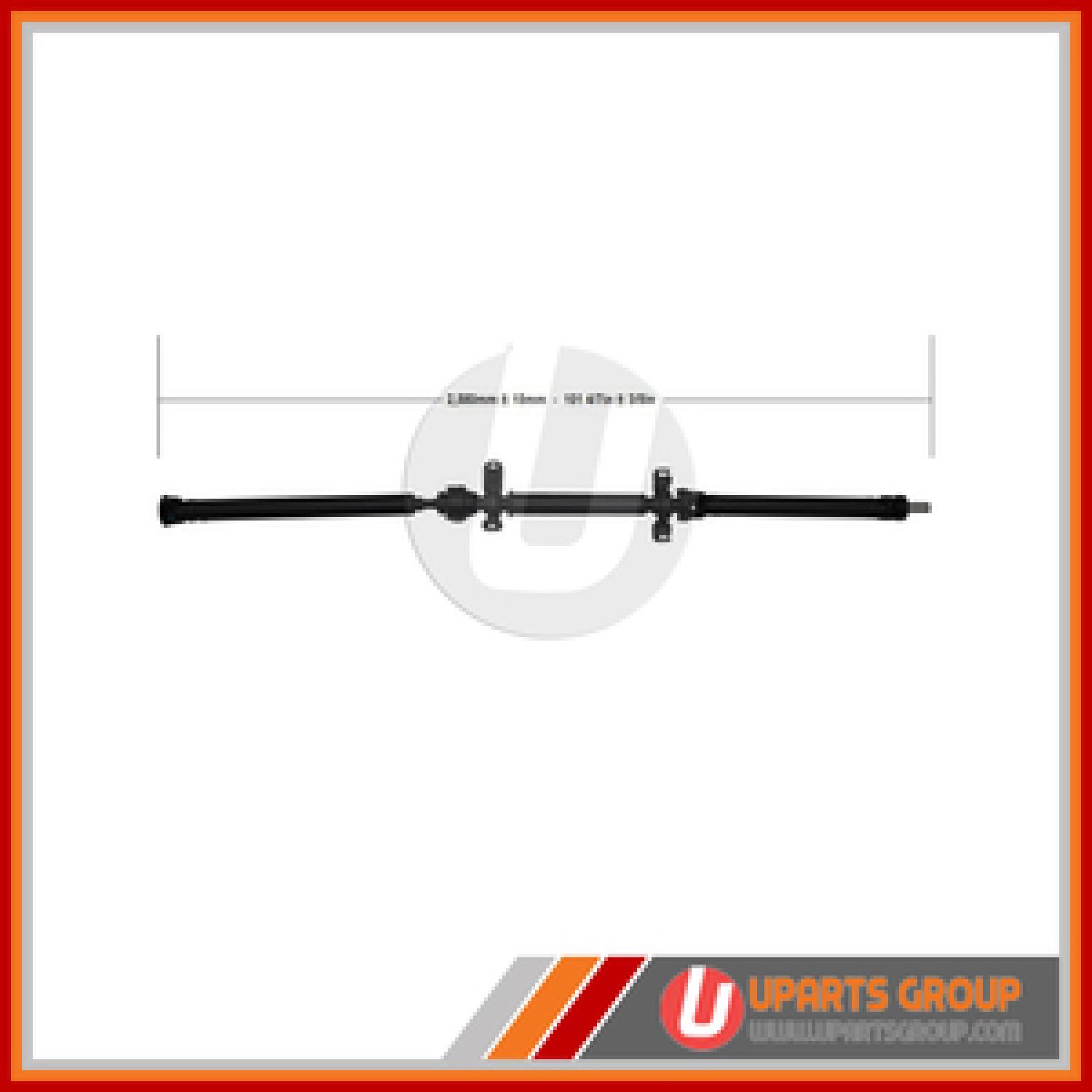 Uparts Group DSSI11 Drive Shaft Assembly product image 4 of 4