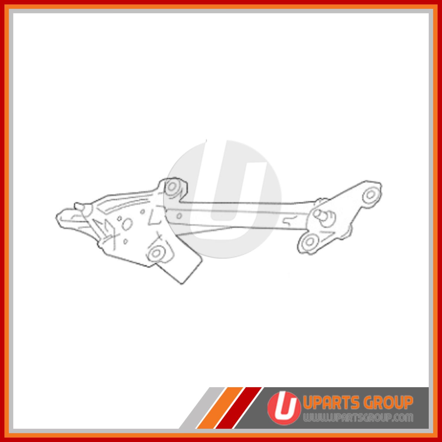 Uparts Group WLFI84 Windshield Wiper Linkage product image 2 of 4