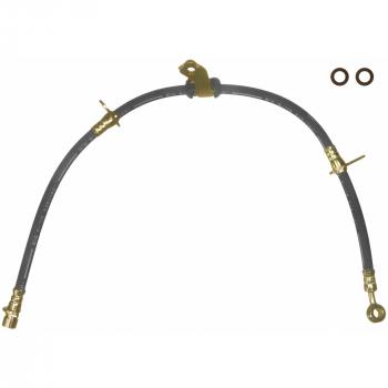 1993 Honda Civic del Sol Brake Hydraulic Hose Front Left Wagner Brake BH128696 image 2 of 2