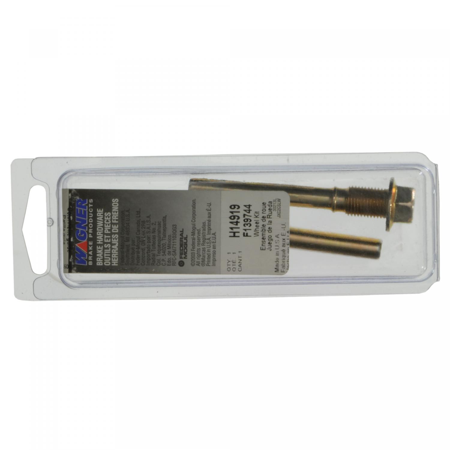 Wagner Brake H14919 - Bolt Wagner Brake H14919 Bolt product image 1 of 2