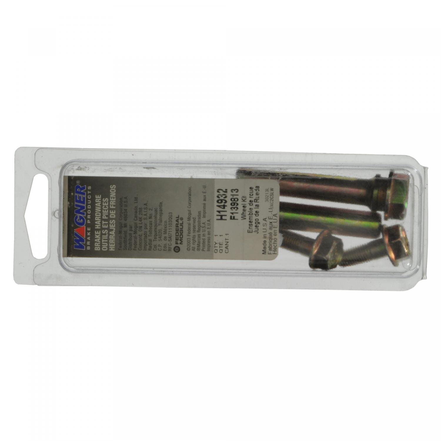 Wagner Brake H14932 - Bolt Wagner Brake H14932 Bolt product image 1 of 2