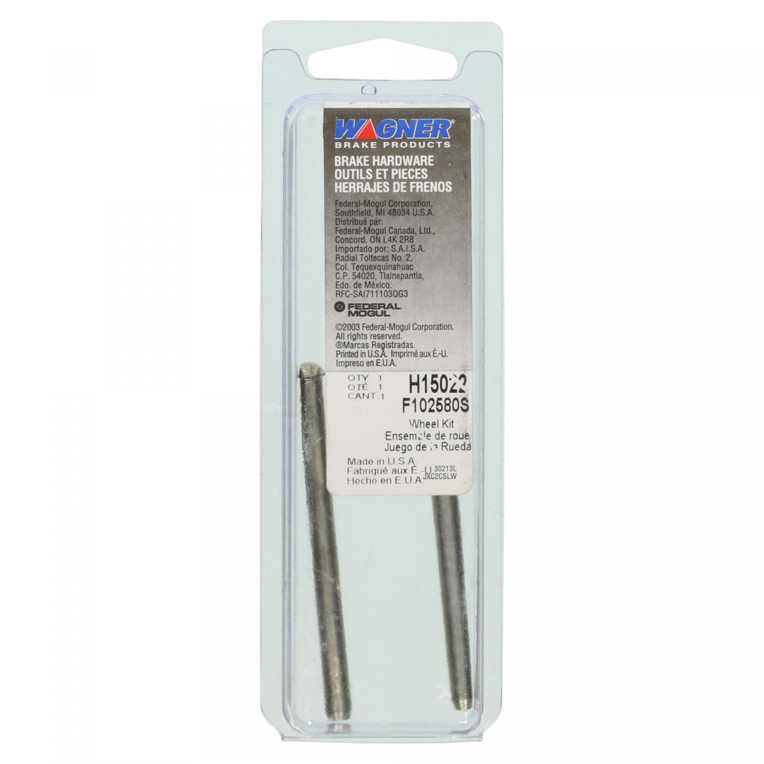 Wagner Brake H15022 - Disc Brake Caliper Bolt Wagner Brake H15022 Disc Brake Caliper Bolt product image 1 of 2