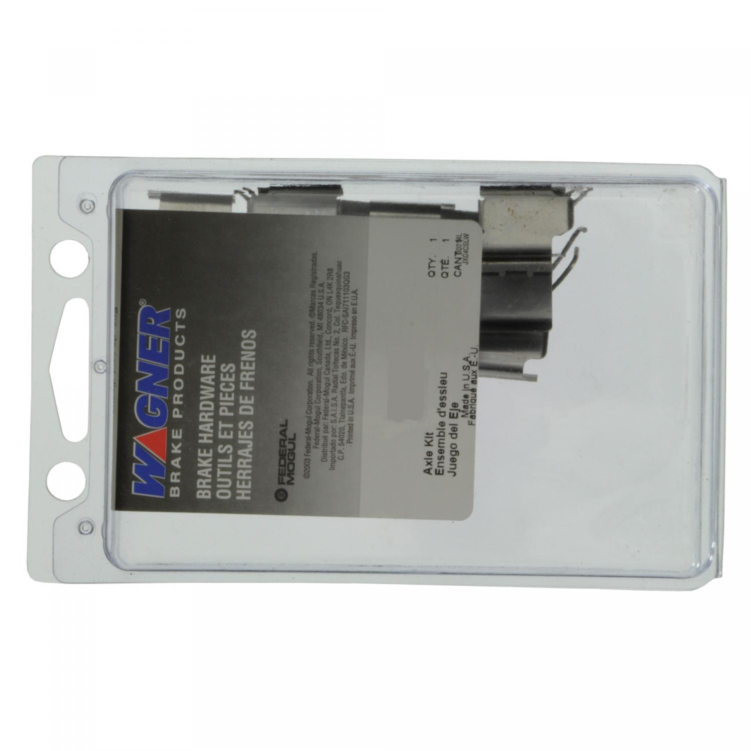 Wagner Brake H15957 - Disc Brake Hardware Kit Wagner Brake H15957 Disc Brake Hardware Kit product image 1 of 2